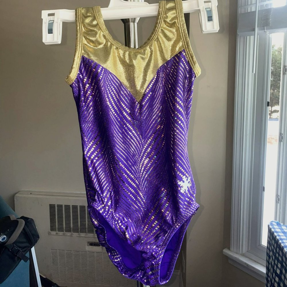 Gymnastic Leotard Snowflake